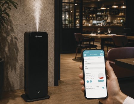 S difuzérem Merida AROMA snadno provoníte i rozlehlé prostory. Ovládání je pohodlné přímo přes mobilní aplikaci.